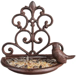 Esschert Design Gusseisen-Wandfutterschale