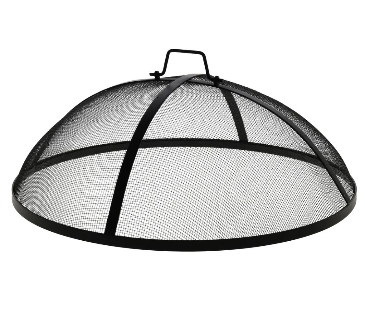 Esschert Funkenschutz für Feuerschale, ca. Ø59,2/H21,5 cm