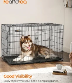 Feandrea Hundekäfig XXL mit 2 Türen