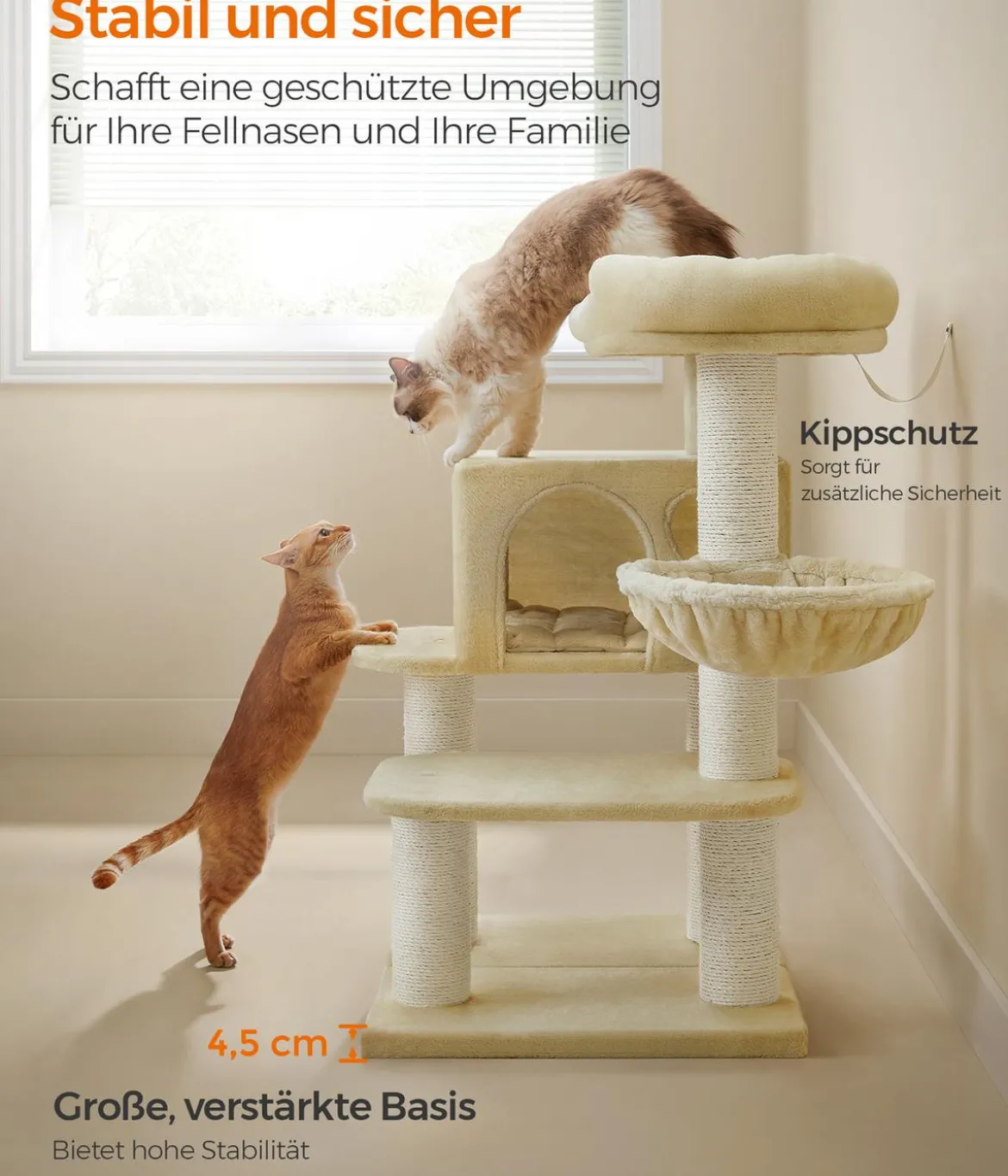 Feandrea Kratzbaum, ca. B70/H107/T60 cm