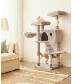 Feandrea Kratzbaum, hellbraun, ca. B49/H135/T49 cm