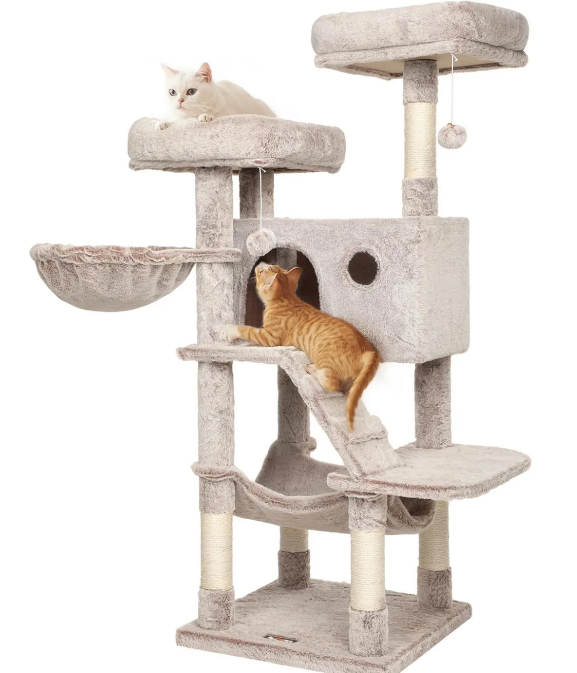 Feandrea Kratzbaum, hellbraun, ca. B49/H135/T49 cm