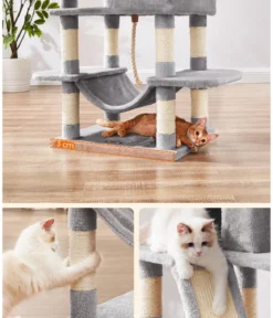 Feandrea Kratzbaum mit Höhle, ca. B55/H168/T45 cm