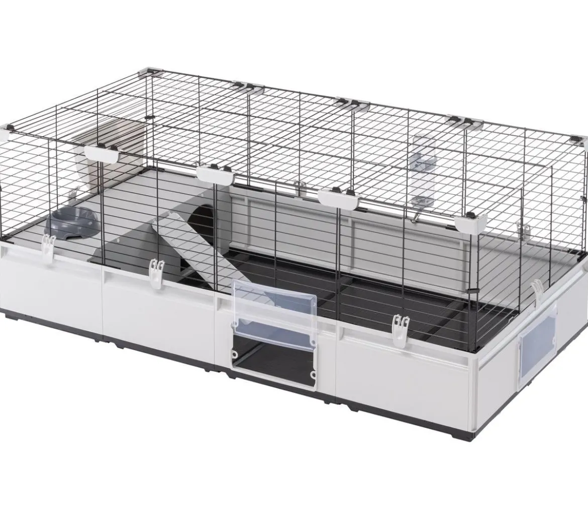 ferplast Nagerheim Modular 3, hellgrau, ca. B144/H56/T72 cm