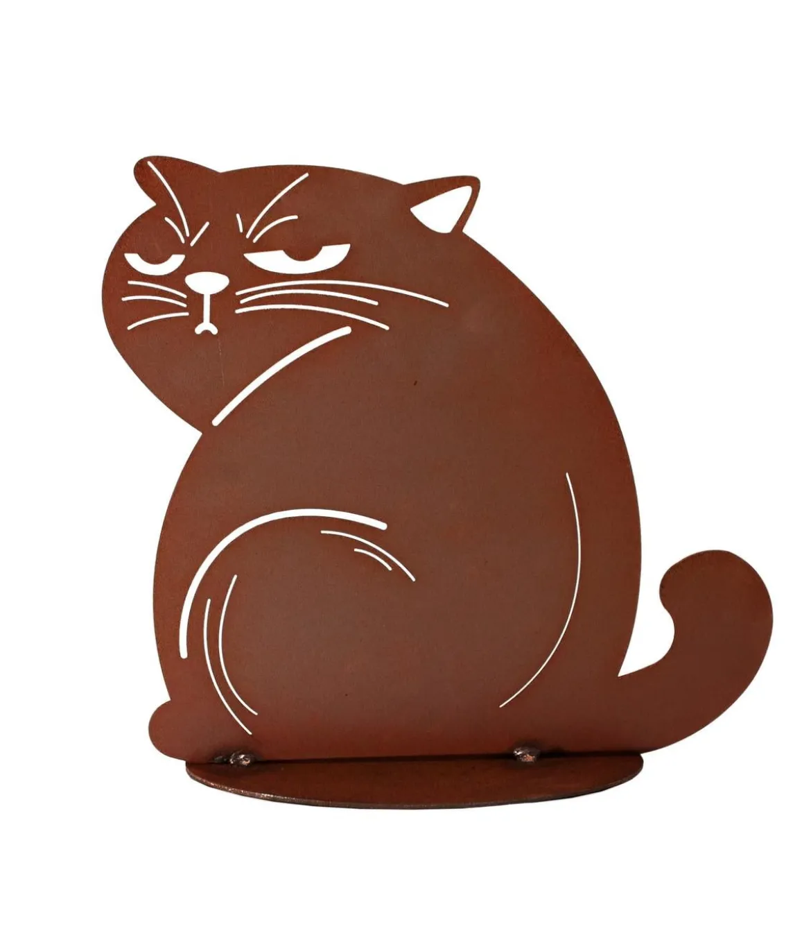 Ferrum Metall-Kater Gizmo, ca. H25 cm