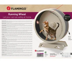 Flamingo Laufrad für Katzen Eksi, ca. B119/H100/T43 cm