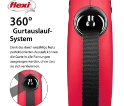 flexi® Hundeleine Gurt-Leine Classic, L, 8 m