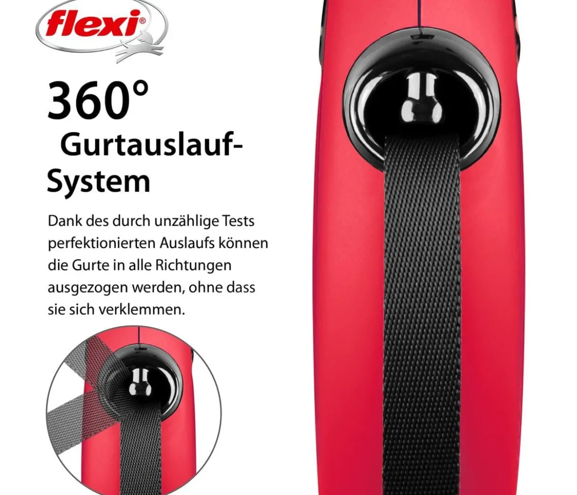 flexi® Hundeleine Gurt-Leine Classic, L, 8 m