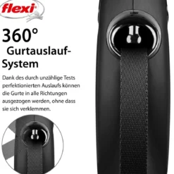 flexi® Hundeleine Gurt-Leine Classic, L, 5 m