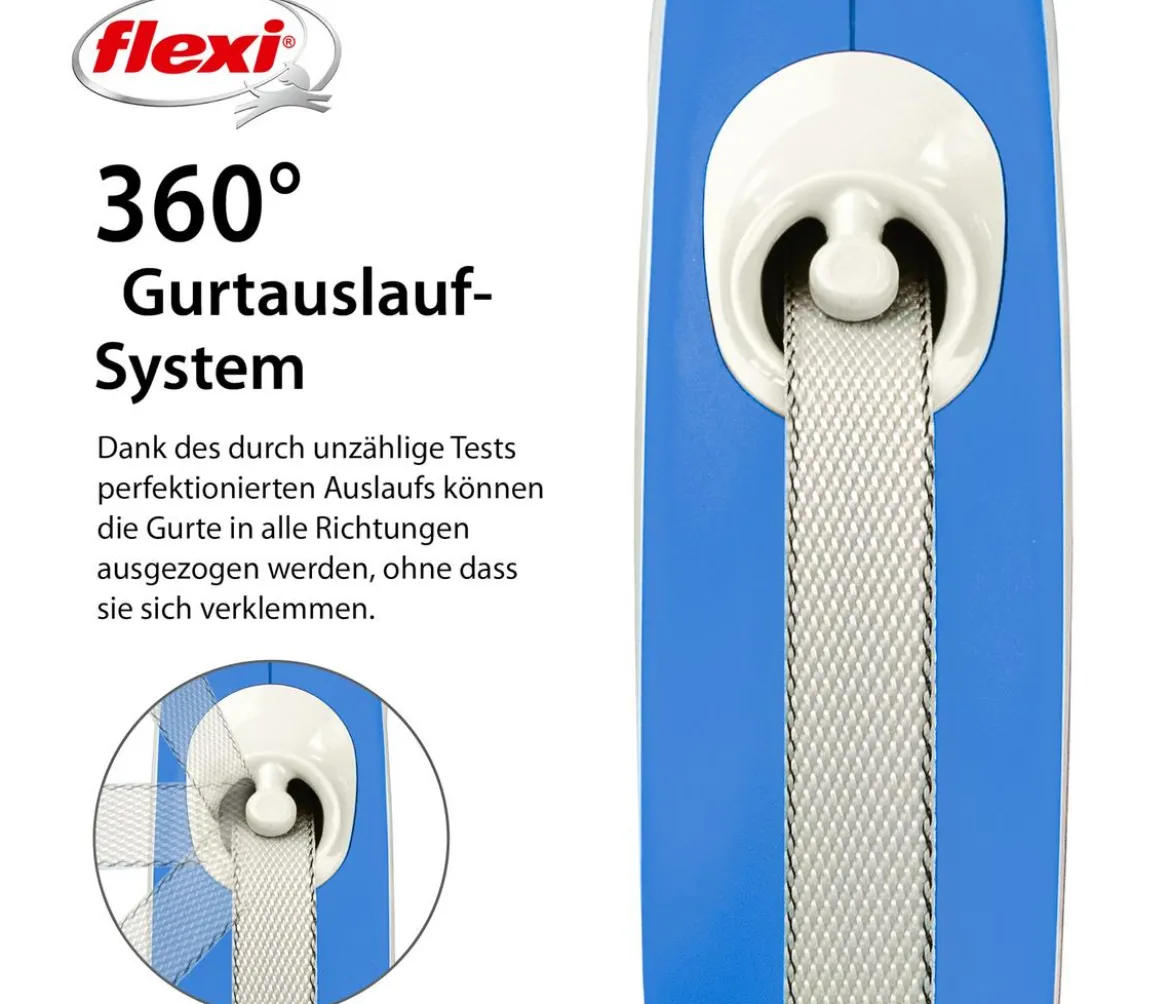 flexi® Hundeleine Gurt-Leine Comfort, M, 5 m