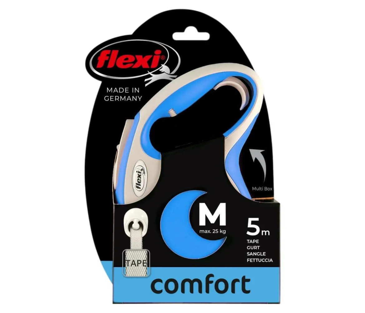 flexi® Hundeleine Gurt-Leine Comfort, M, 5 m