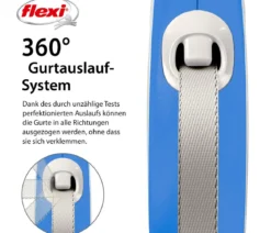 flexi® Hundeleine Gurt-Leine Comfort, L, 5 m