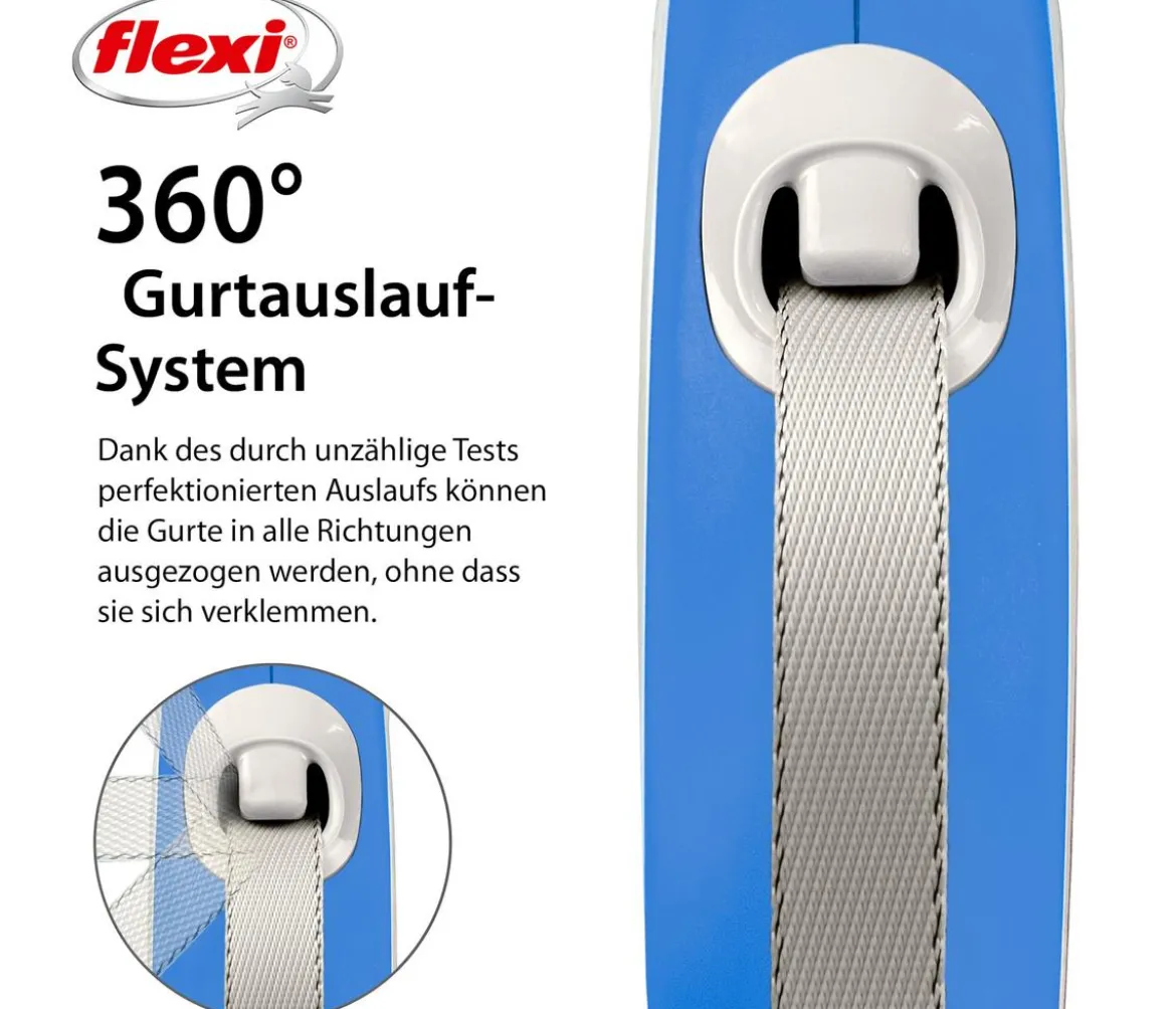 flexi® Hundeleine Gurt-Leine Comfort, L, 5 m