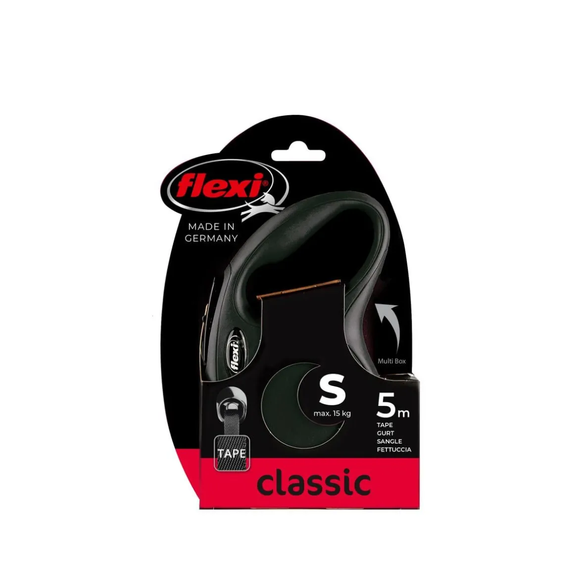 flexi® Hundeleine Gurt-Leine Classic, S, 5 m