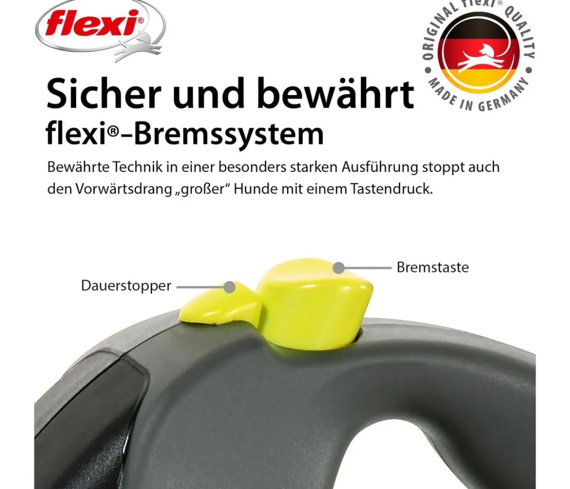flexi® Hundeleine Gurt-Leine Giant, 8 m