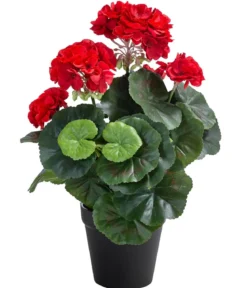 Flower Manufaktur Kunstpflanze Geranie, ca. H33 cm