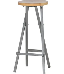 Fun Star Barhocker Kiefer, ca. H82/Ø35 cm