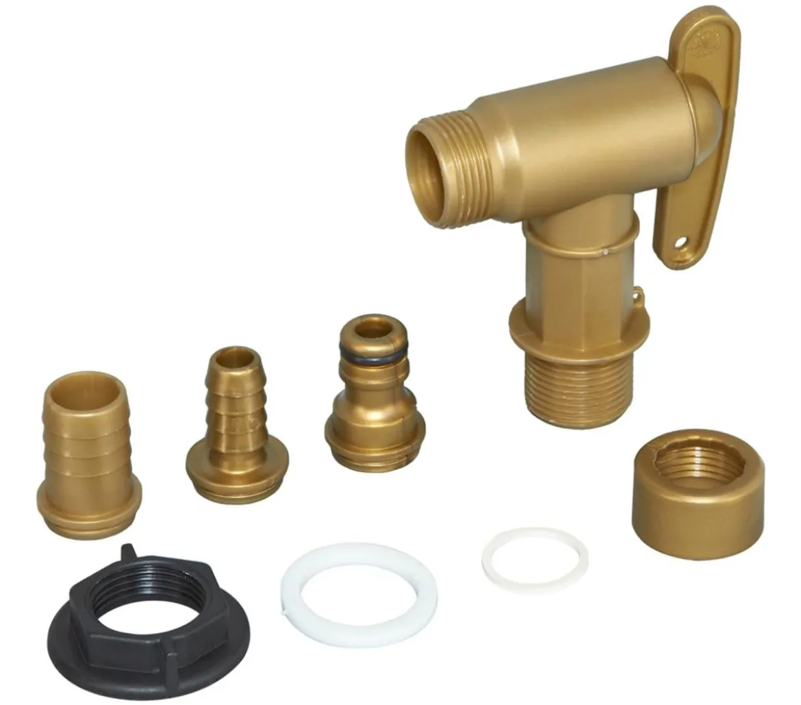 GARANTIA Aqua Quick-Set Auslaufhahn, 8-teilig