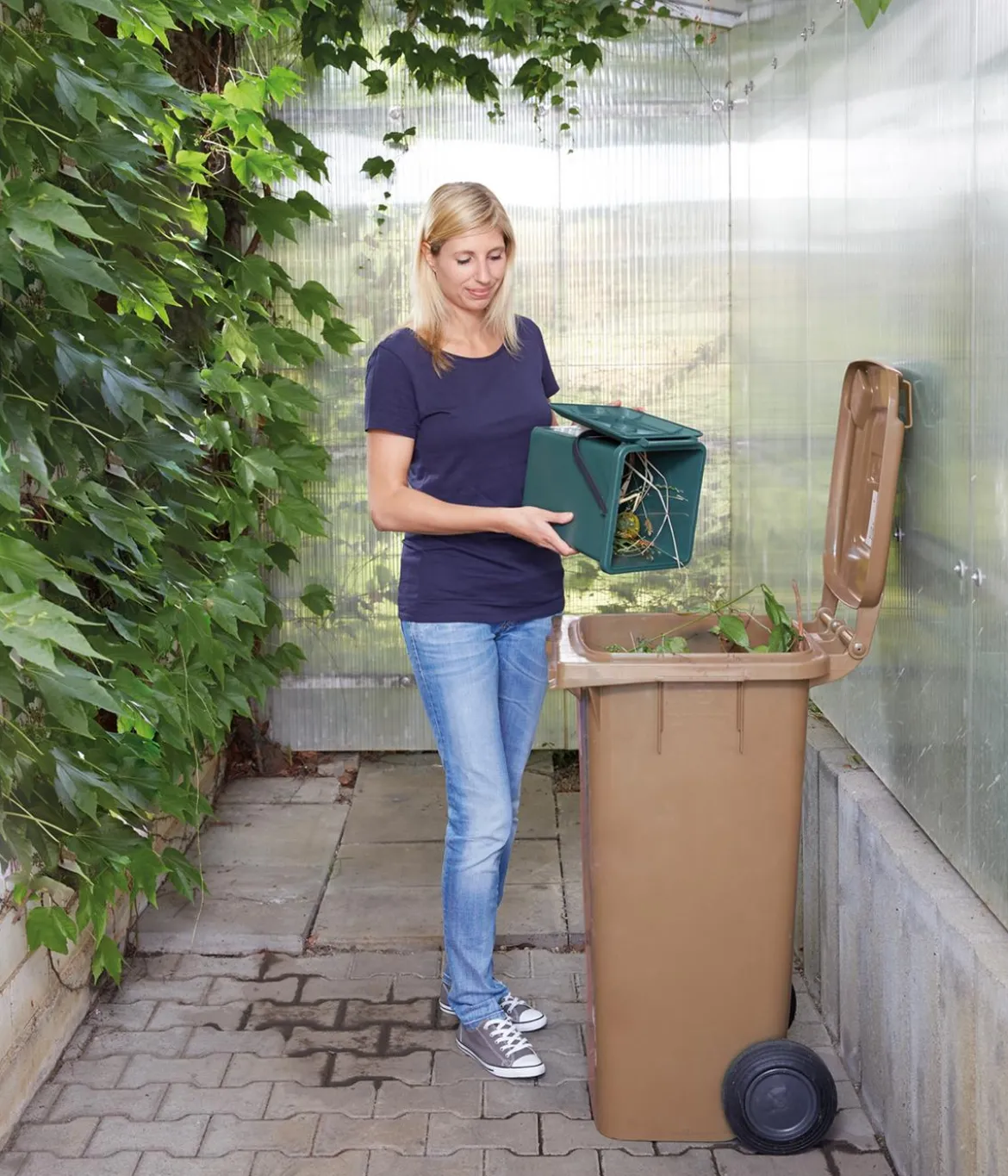 Garantia Kompost- und Bio-Eimer, 8 l