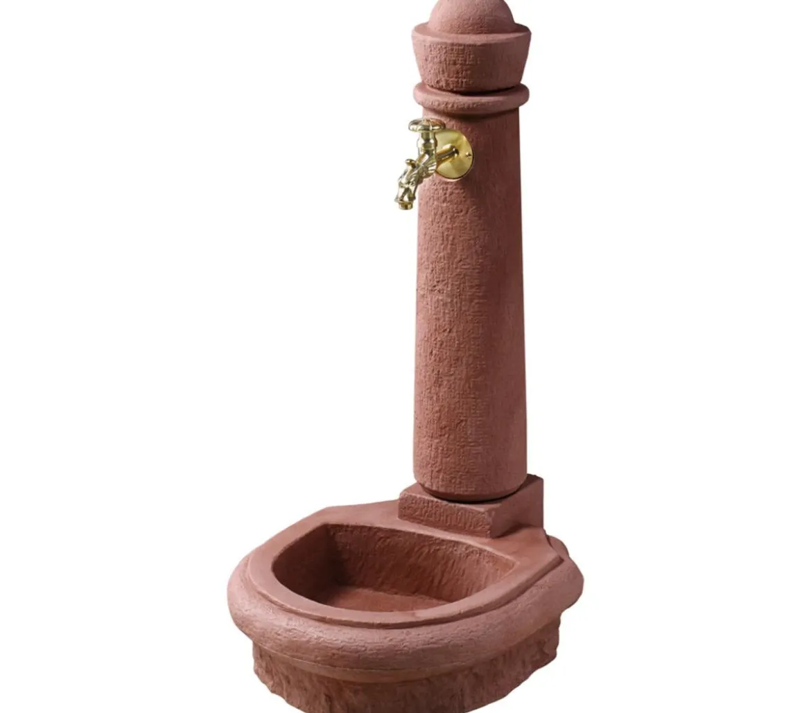 GARANTIA Kunststoff-Gartenbrunnen Venezia, 44 x 52 x 90 cm