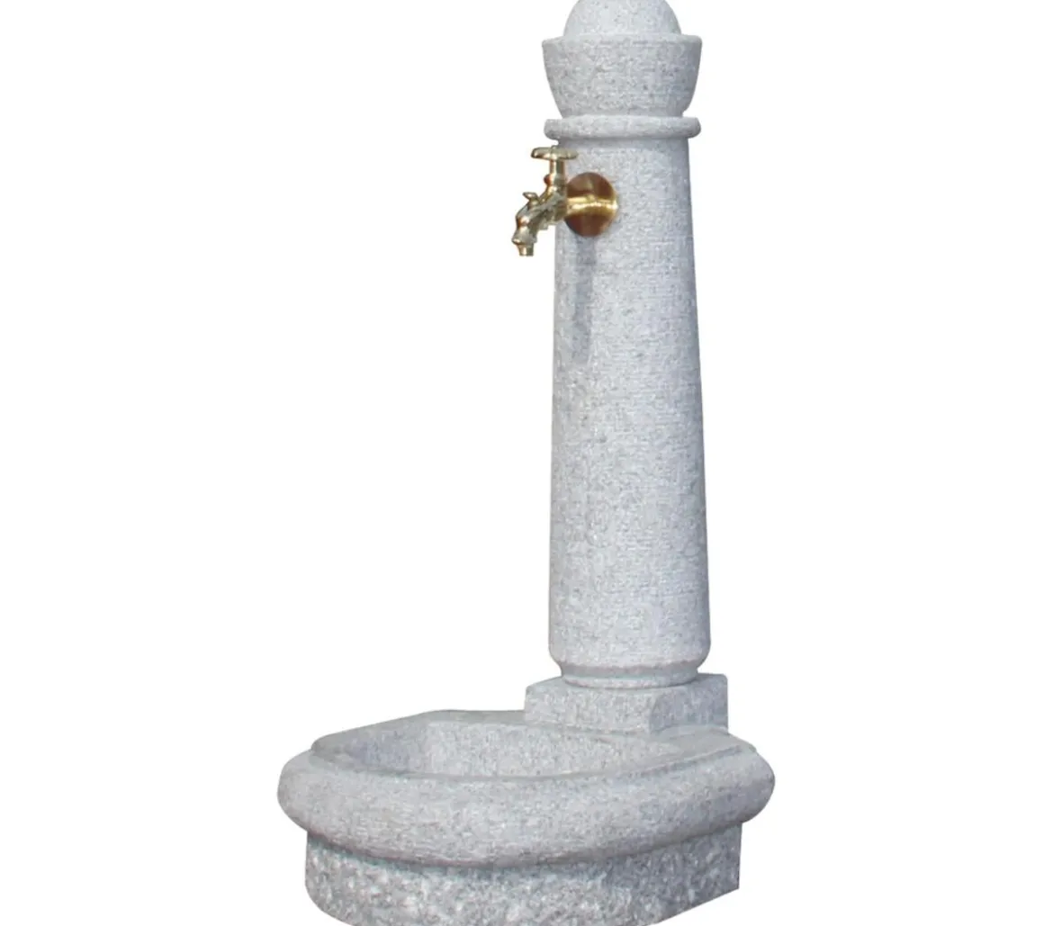 GARANTIA Kunststoff-Gartenbrunnen Venezia, 44 x 52 x 90 cm