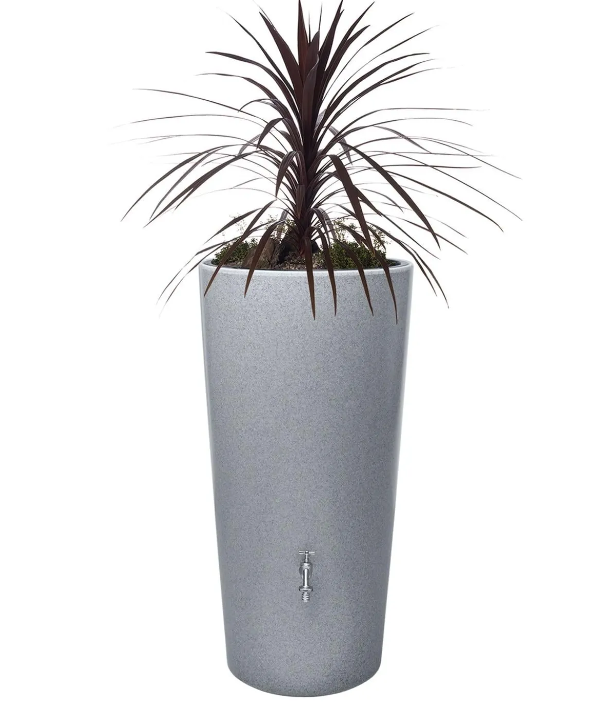 GARANTIA Stone 2in1 Regenspeicher, silver, ca. 210 l