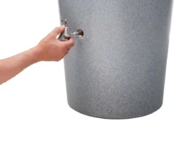 GARANTIA Stone 2in1 Regenspeicher, silver, ca. 210 l
