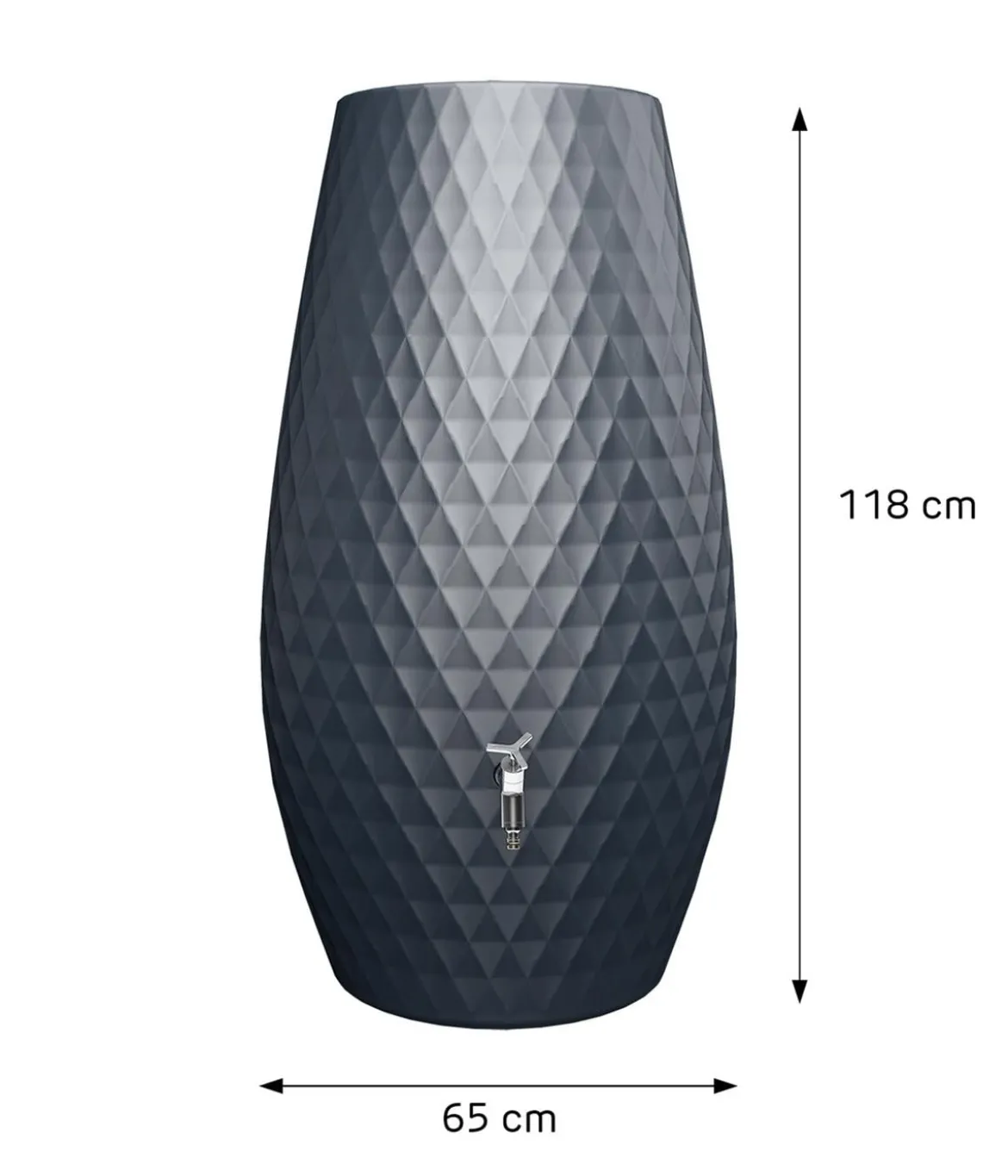 GARANTIA Triagon 2in1 Regentonne, ca. 230 l