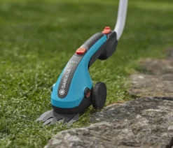 GARDENA Akku-Grasschere ClassicCut Li Set
