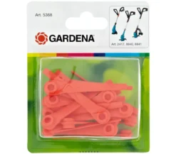GARDENA Ersatzmesser für AccuCut-Rasentrimmer, 20 Stk