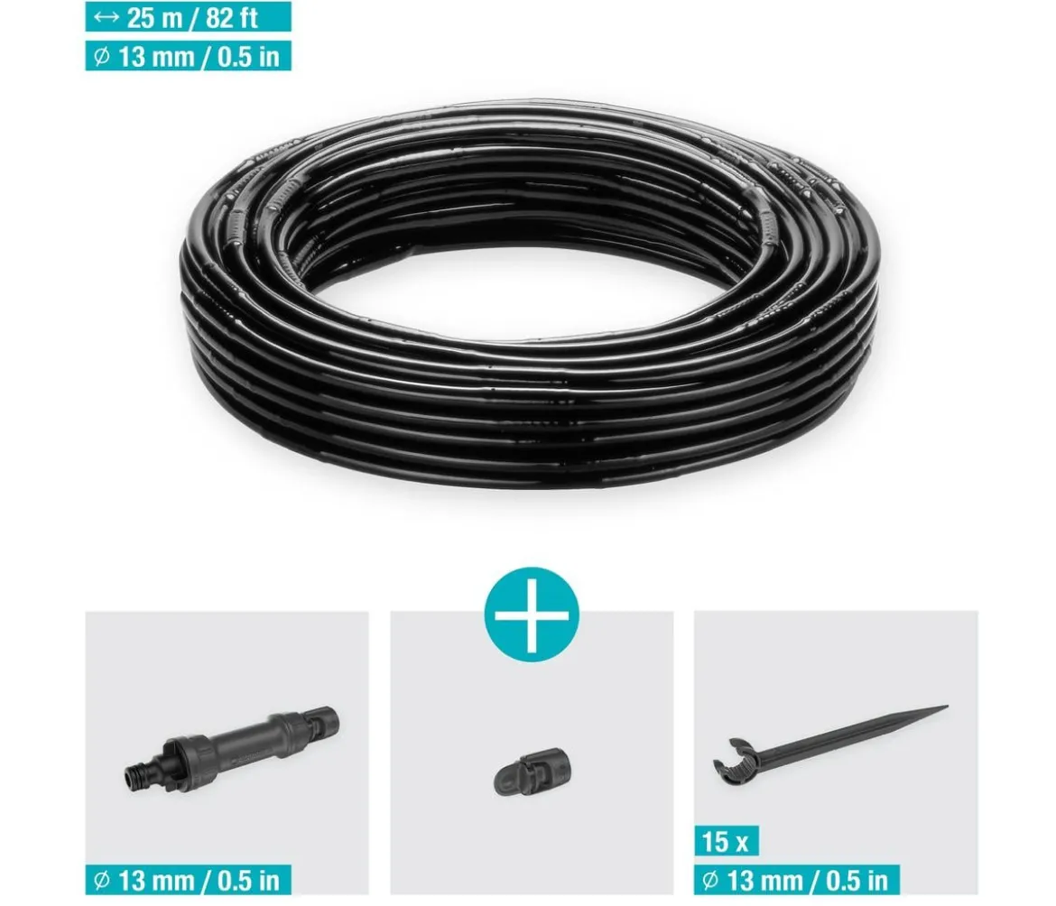 GARDENA Micro-Drip-System Tropfbewässerung-Set für Hecken & Büsche