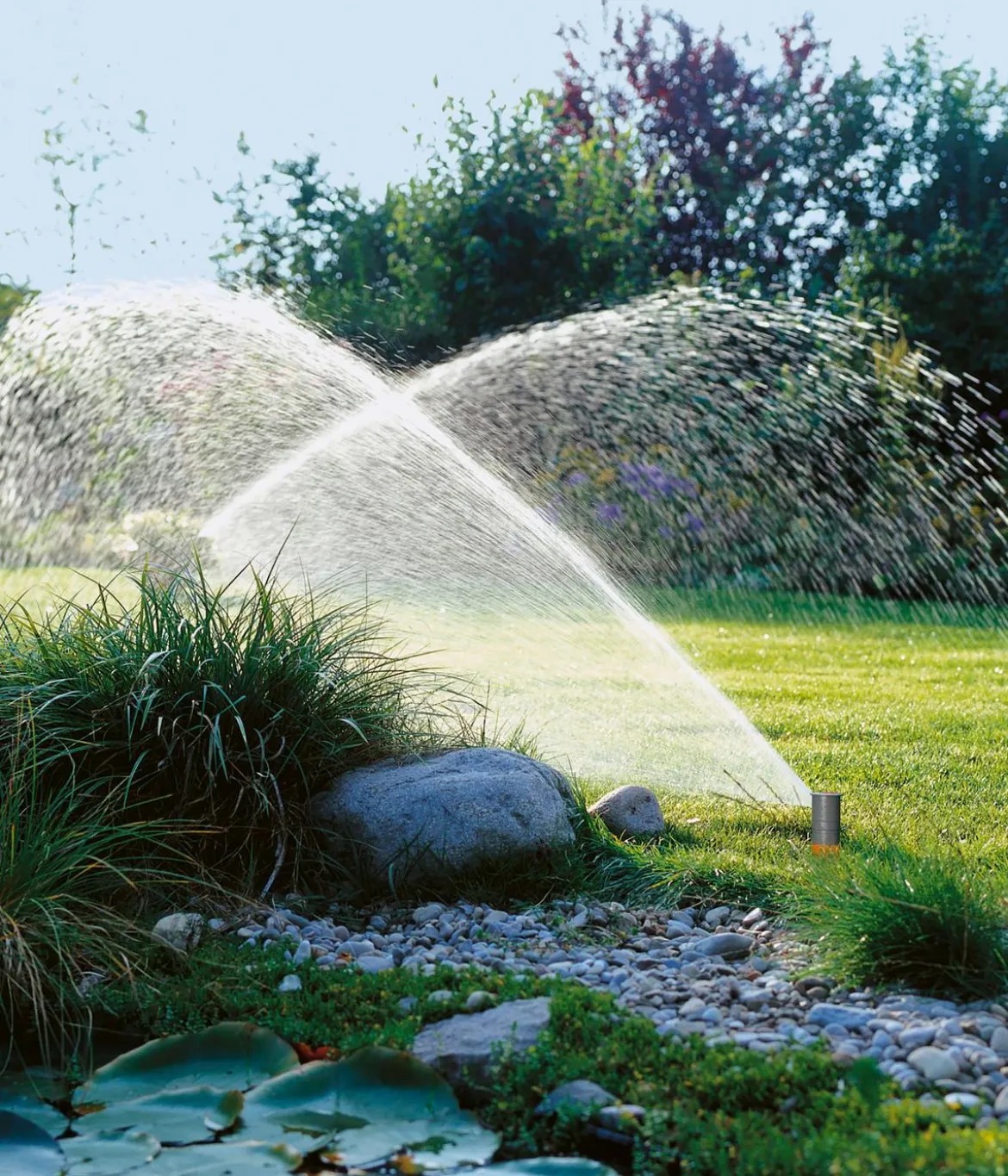 GARDENA Sprinklersystem Turbinen-Versenkregner T 200
