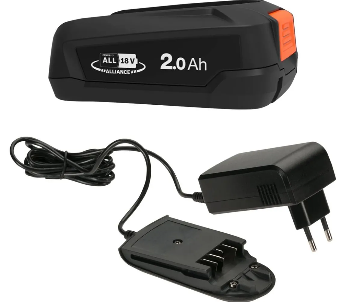 GARDENA Starter-Kit P4A 1x Ladegerät PBA 18V/36 2,0 Ah & 1x Batterie PBA 18V/36 P4A