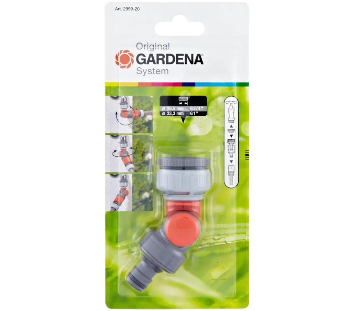 GARDENA Winkelhahnstück für den Gartenschlauch