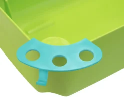 Gardenico Kids Kunststoff-Hochbeet für Kinder, hellgrün, ca. B38/H56/T76 cm