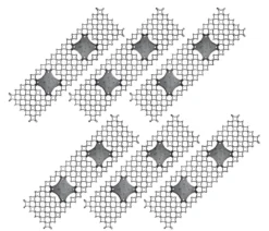 Gardigo Tier-Barrierestreifen, ca. B47/T15 cm, 6er-Set