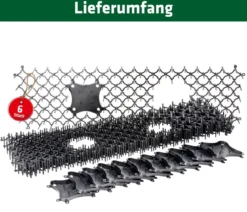 Gardigo Tier-Barrierestreifen, ca. B47/T15 cm, 6er-Set