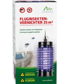 Gardigo UV-LED Indoor Fluginsektenvernichter, ca. B11/H20/T10 cm