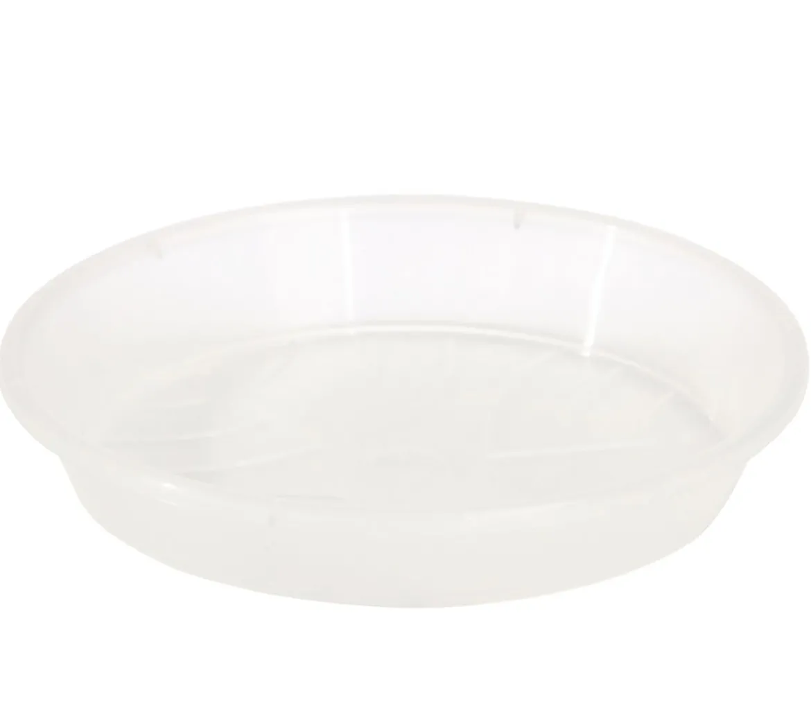 Geli Kunststoff-Untersetzer Standard, rund, transparent