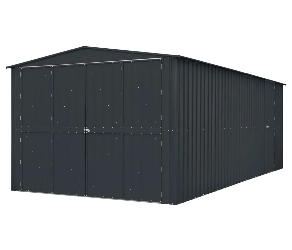 Globel Metallgerätehaus Spacer 1015, ca. B308/H225/T465 cm