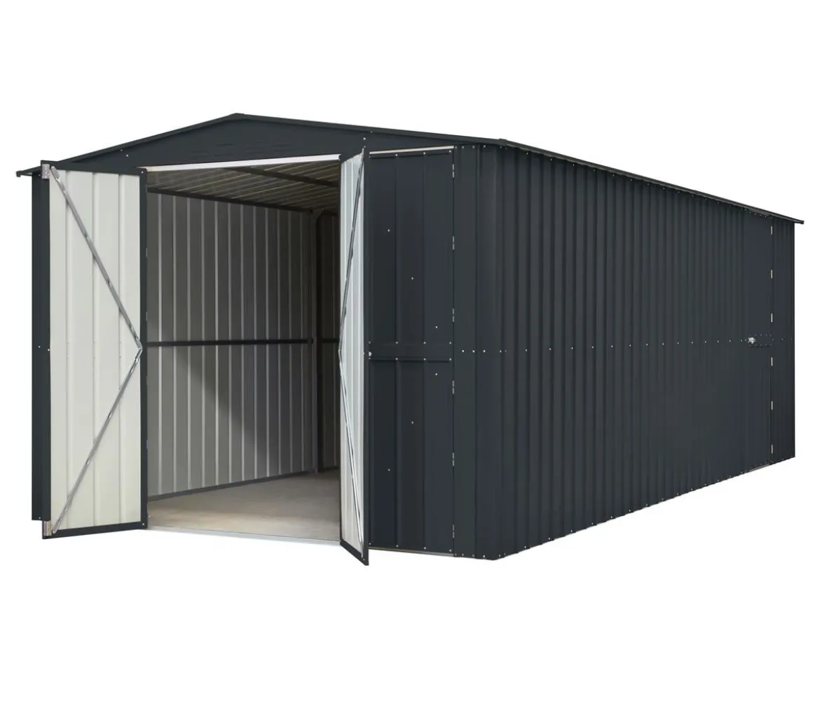 Globel Metallgerätehaus Spacer 1015, ca. B308/H225/T465 cm
