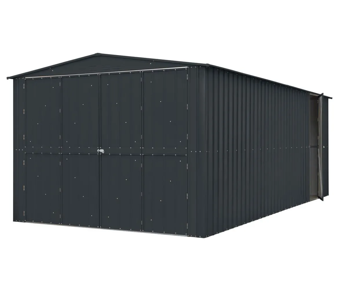 Globel Metallgerätehaus Spacer 1015, ca. B308/H225/T465 cm