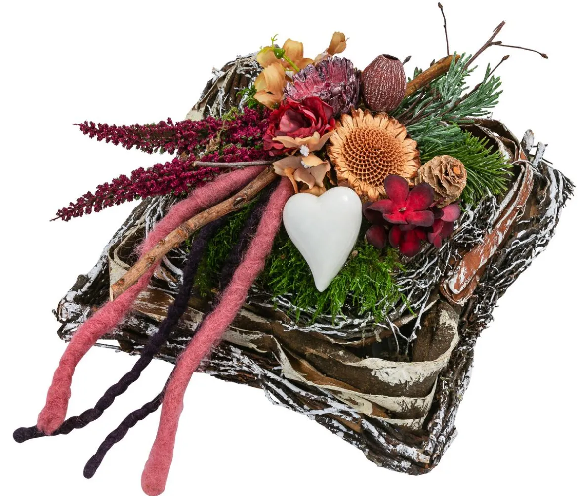 Grabgesteck Young, quadratisch, ca. B28/H16/T28 cm