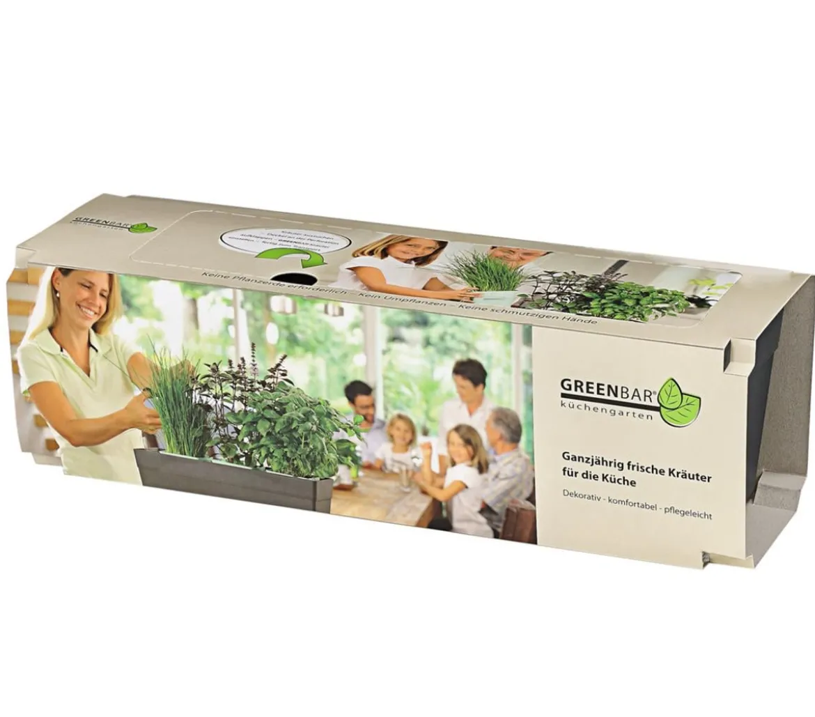 GREENBAR® Kräuterkasten, ca. B48/H15,5/T16 cm