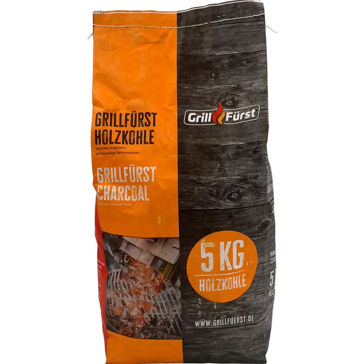 Grillfürst Holzkohle, 5 kg