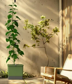 Gusta Garden Gurken-Topf Curt Cucumber, ca. B35/H138/T28 cm