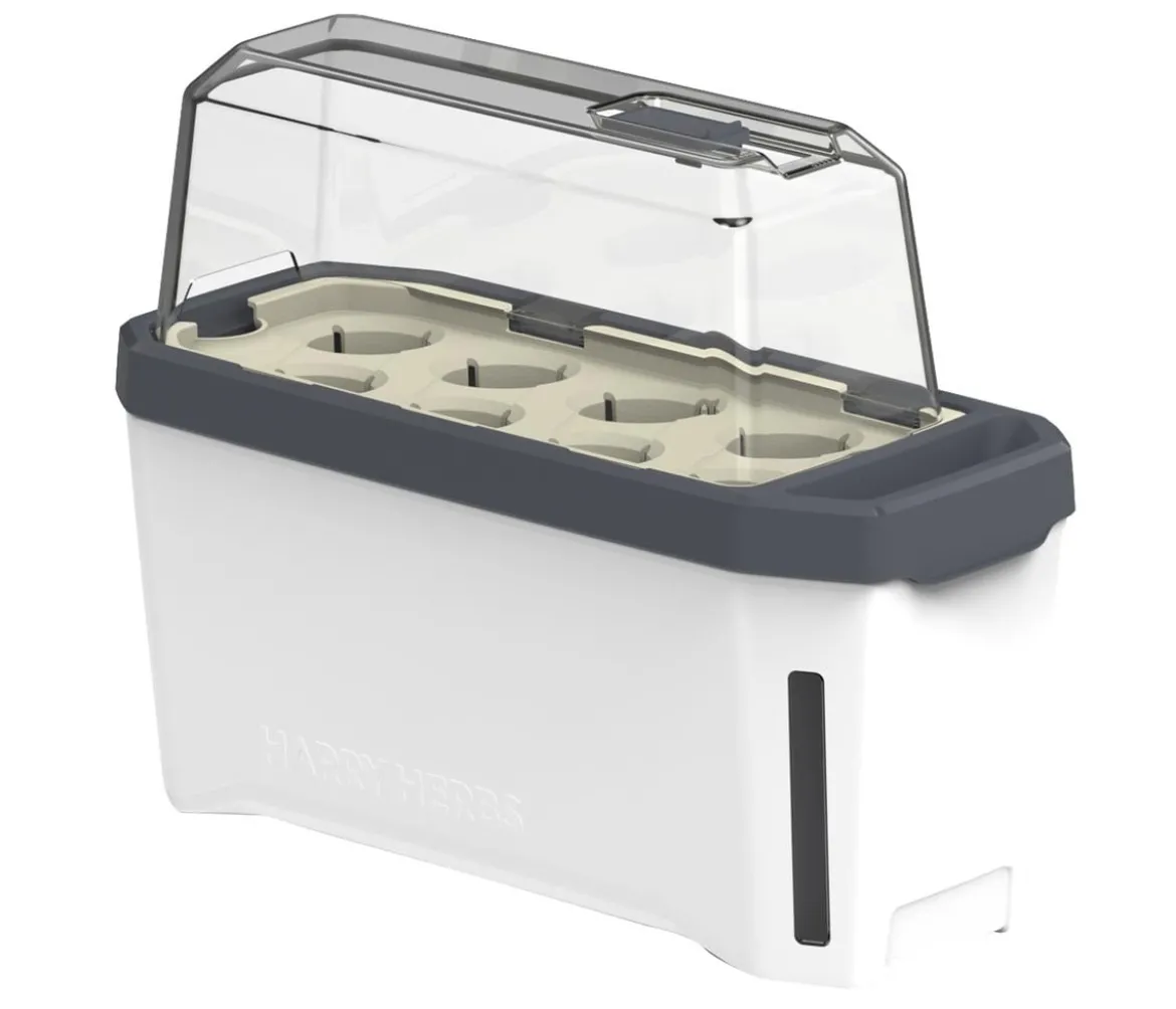 Gusta Garden Kräutertopf Harry Herbs mit Anzuchthaube, ca. B36/H25/T15 cm