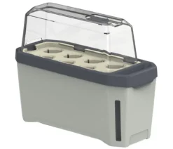 Gusta Garden Kräutertopf Harry Herbs mit Anzuchthaube, ca. B36/H25/T15 cm