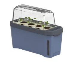 Gusta Garden Kräutertopf Harry Herbs mit Anzuchthaube, ca. B36/H25/T15 cm