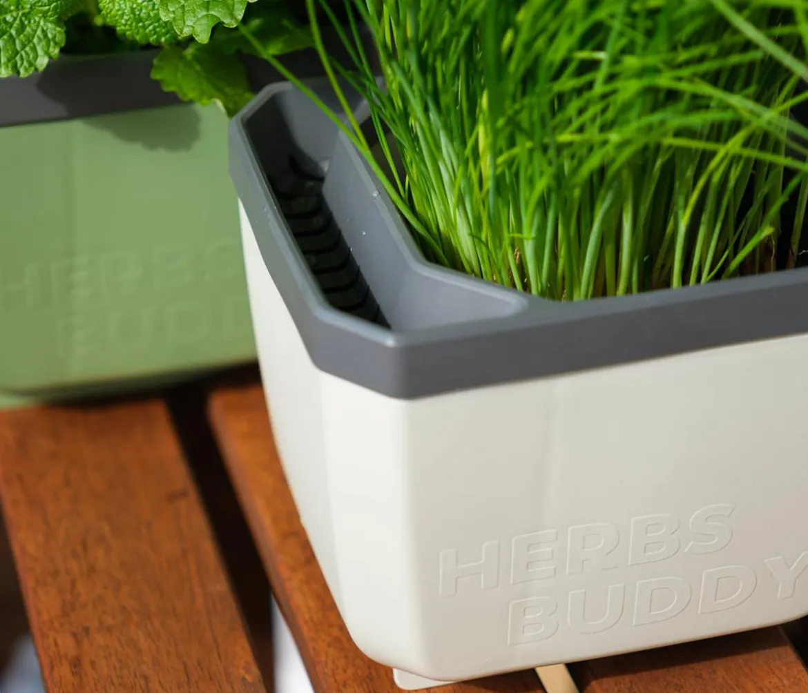 Gusta Garden Kräutertopf Herbs Buddy, ca. B16/H14/T14 cm